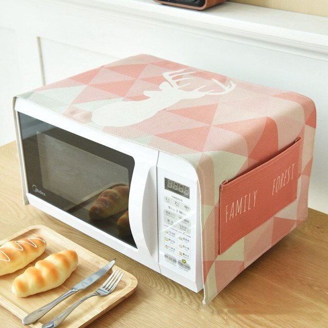 Lisslune | Artsy Microwave Cotton Cover Organizer