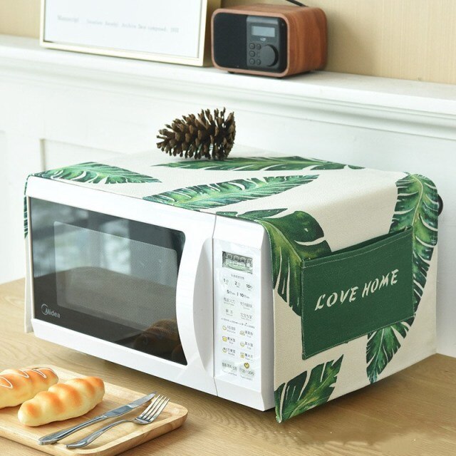 Lisslune | Artsy Microwave Cotton Cover Organizer