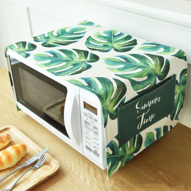 Lisslune | Artsy Microwave Cotton Cover Organizer