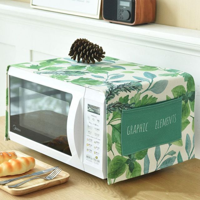 Lisslune | Artsy Microwave Cotton Cover Organizer
