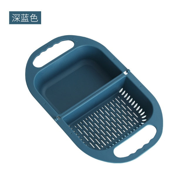 Lisslune | Collapsible Fruit Vegetable Drain Basket