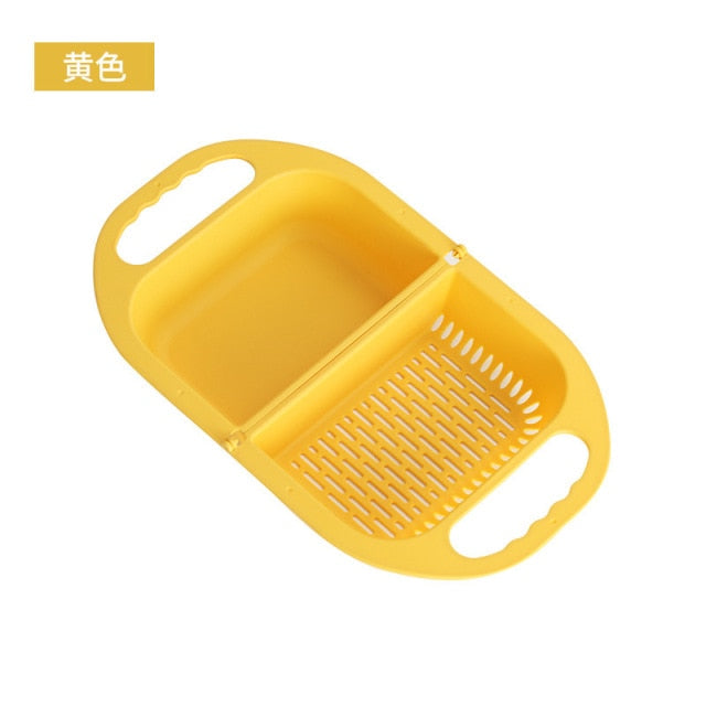 Lisslune | Collapsible Fruit Vegetable Drain Basket