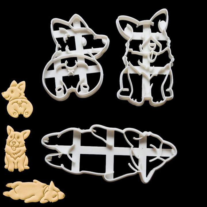 Lisslune | Dog Cookie Mold Cutter Set