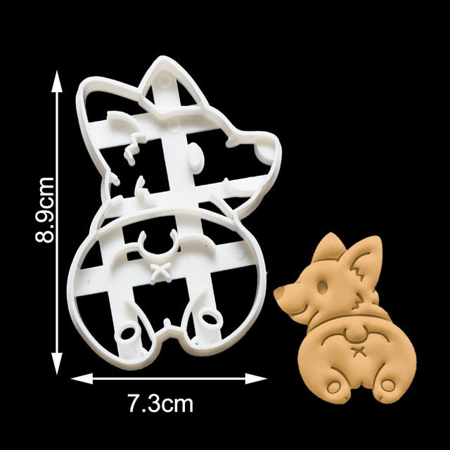 Lisslune | Dog Cookie Mold Cutter Set