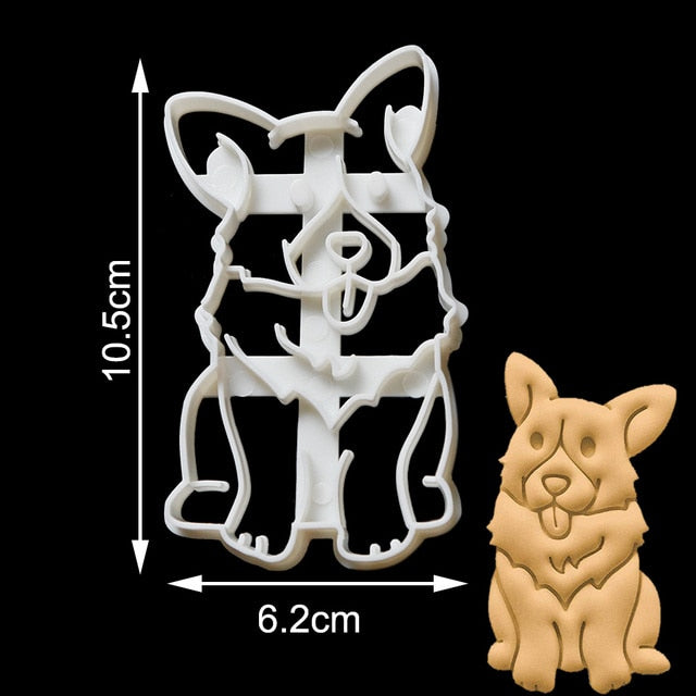 Lisslune | Dog Cookie Mold Cutter Set