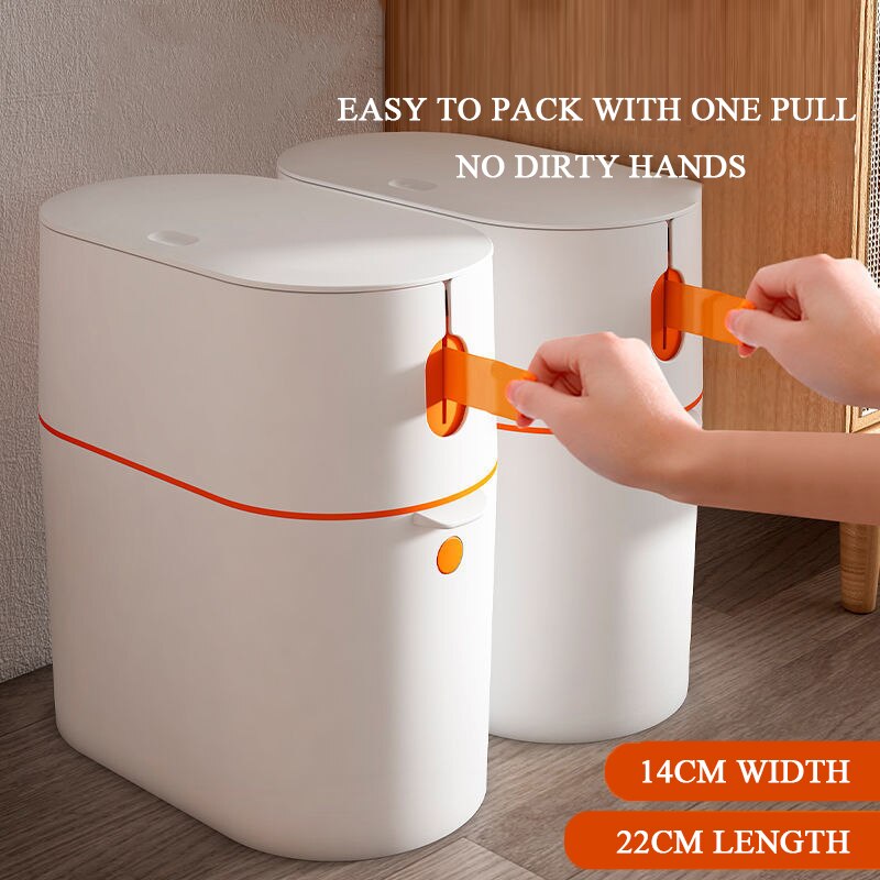 Lisslune | Automatic Easy Packaging Smart Trash Can