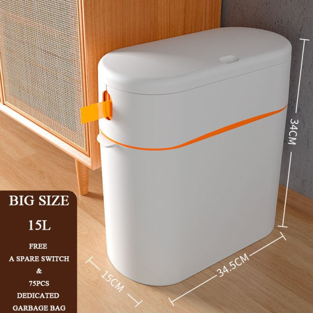 Lisslune | Automatic Easy Packaging Smart Trash Can