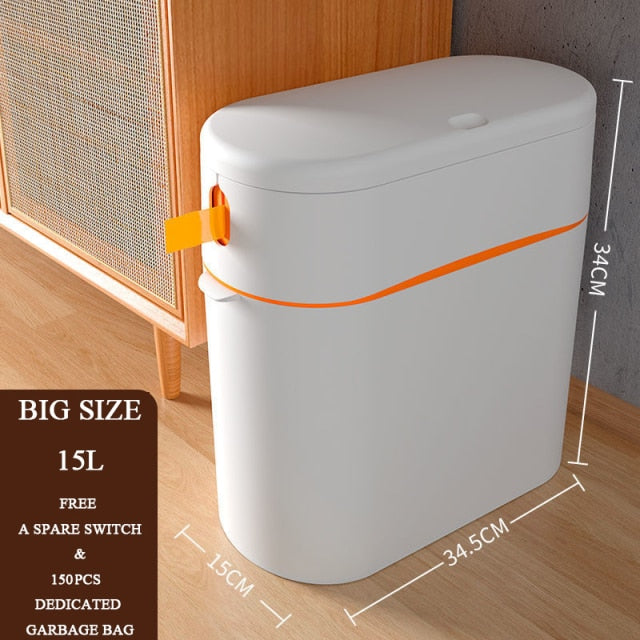 Lisslune | Automatic Easy Packaging Smart Trash Can