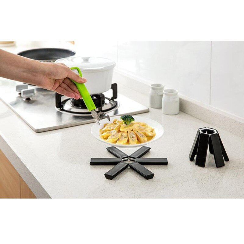 Lisslune | Foldable Non-Slip Heat Resistant Pan Coaster