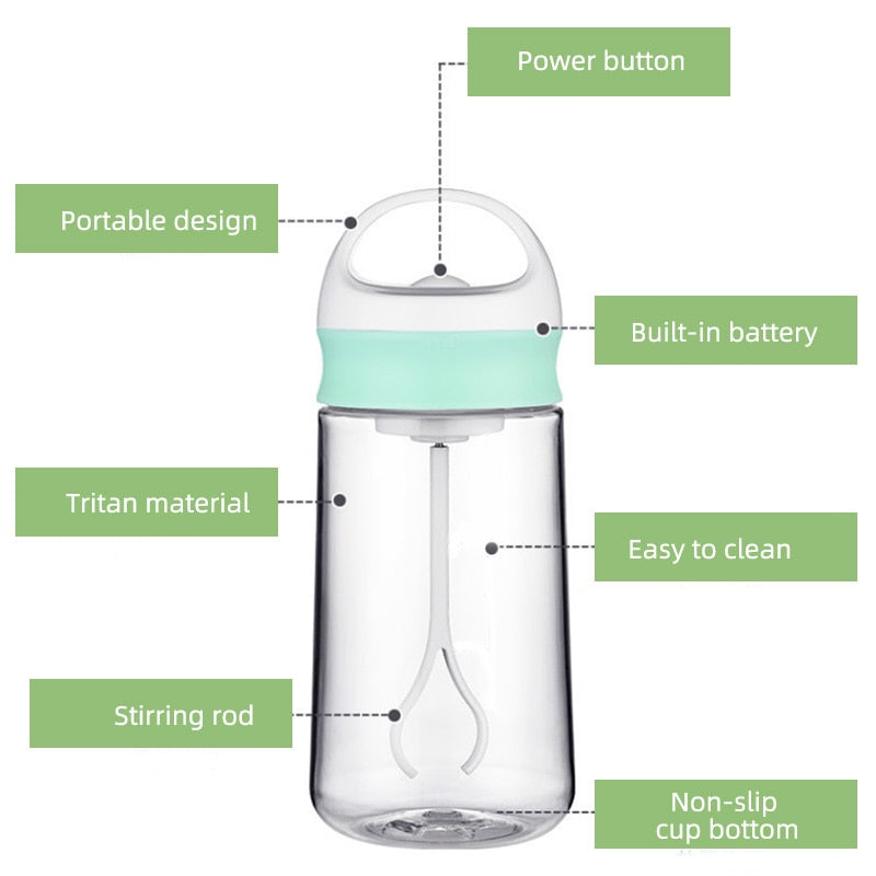 Lisslune | Automatic Stirring Smart Shaker Bottle