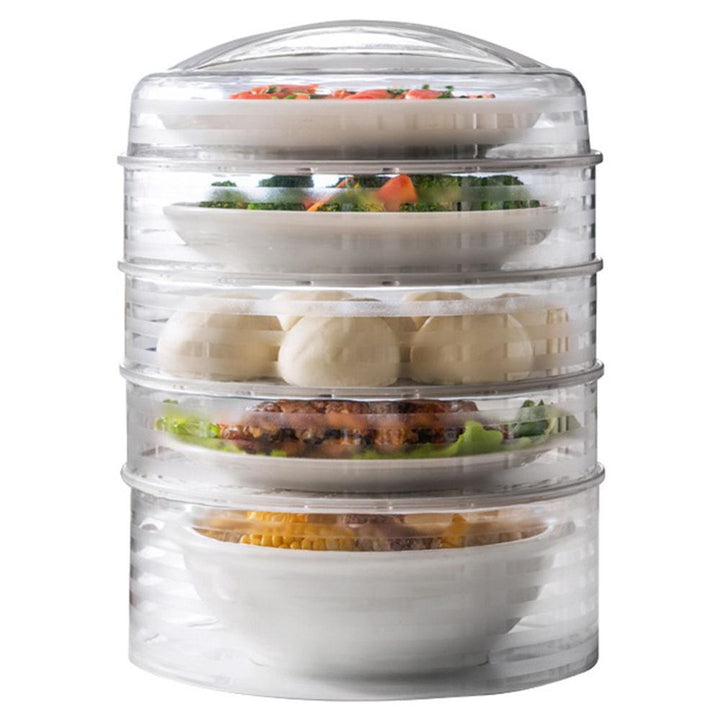 Lisslune | 5-Tier Transparent Food Storage Container