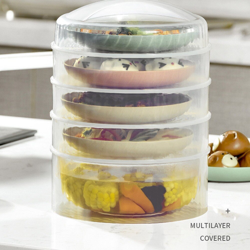 Lisslune | 5-Tier Transparent Food Storage Container