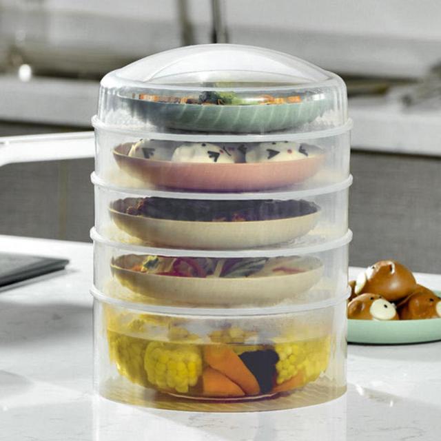 Lisslune | 5-Tier Transparent Food Storage Container