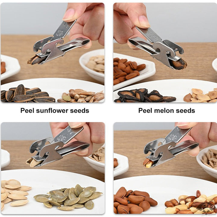 Lisslune | Stainless Steel Manual Seed Peeler