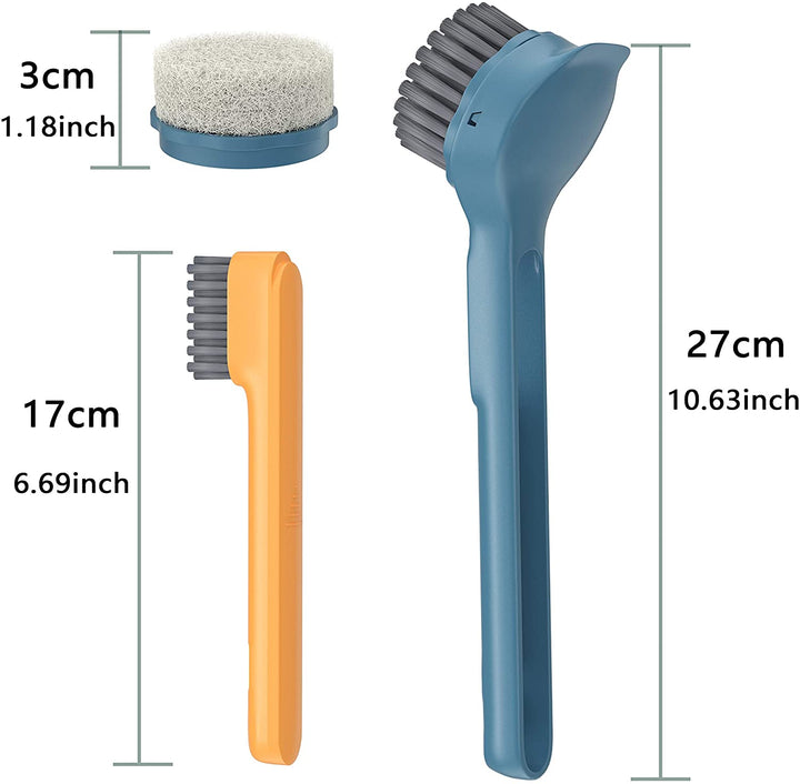 Lisslune | 2in1 Long Handle Dish Brush