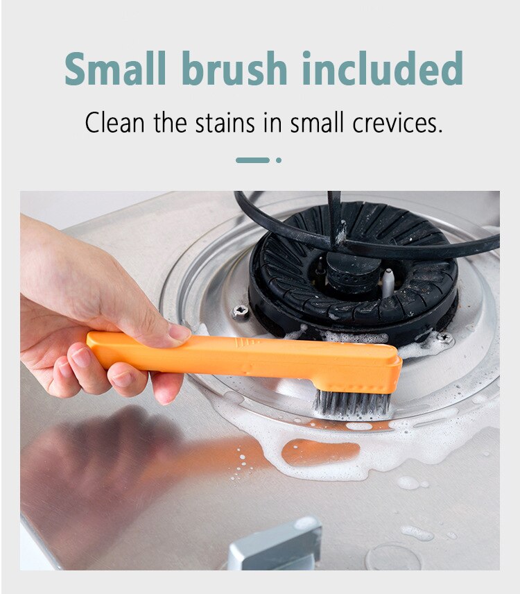 Lisslune | 2in1 Long Handle Dish Brush