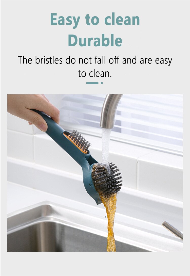 Lisslune | 2in1 Long Handle Dish Brush
