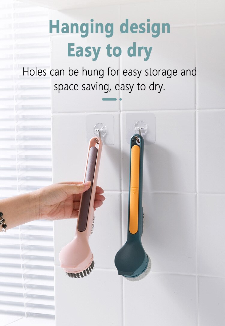 Lisslune | 2in1 Long Handle Dish Brush