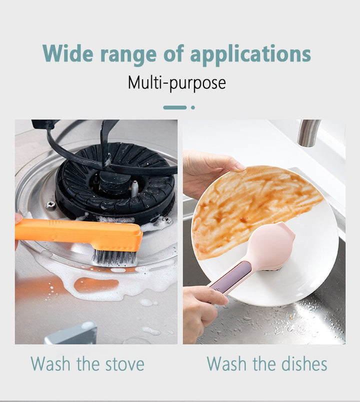 Lisslune | 2in1 Long Handle Dish Brush
