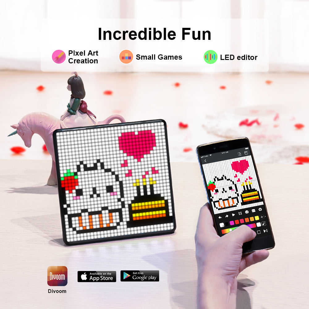Lisslune | Customizable Pixel Art Digital Frame