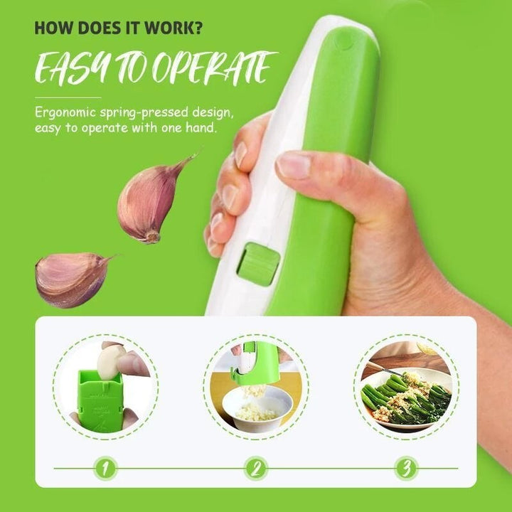 Lisslune | Multifunctional Garlic Press Cube Slicer