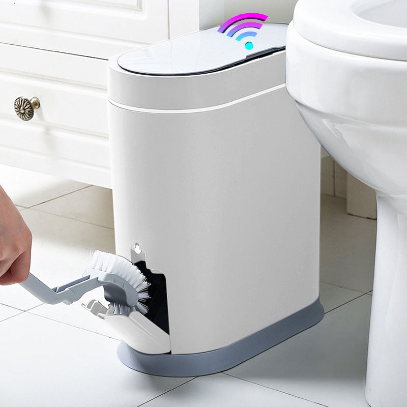 Lisslune | Automatic Smart Sensor Brush Trash Can