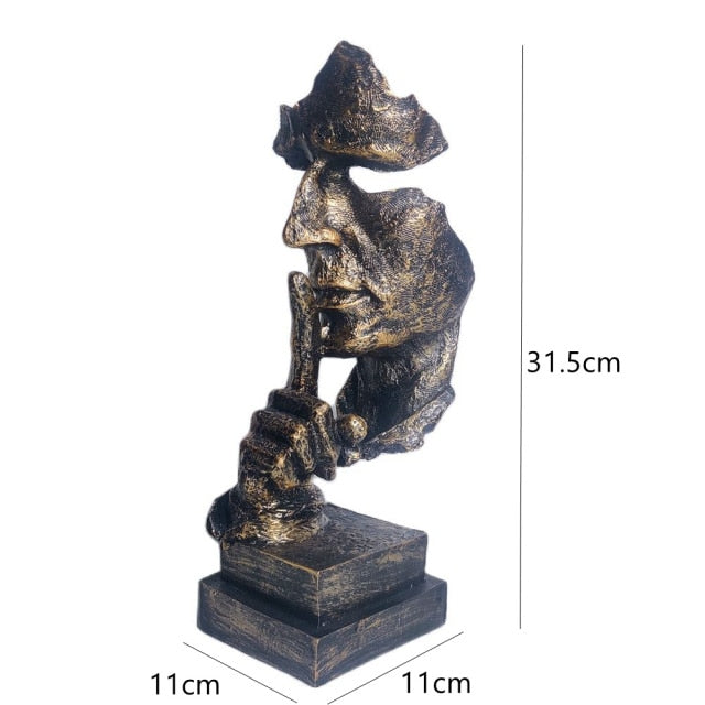 Lisslune | Nordic Abstract Unique Thinker Figurine Home Decor