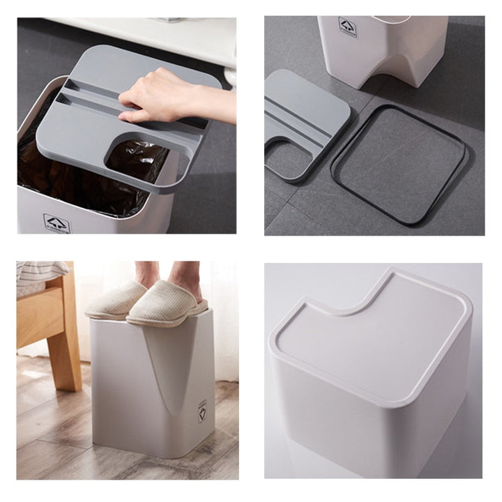 Lisslune | Stackable Trash Can