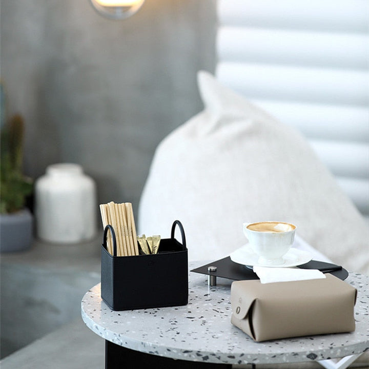Lisslune | Oslo Leather Storage Basket