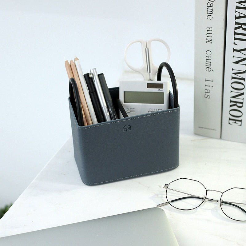 Lisslune | Oslo Leather Storage Basket
