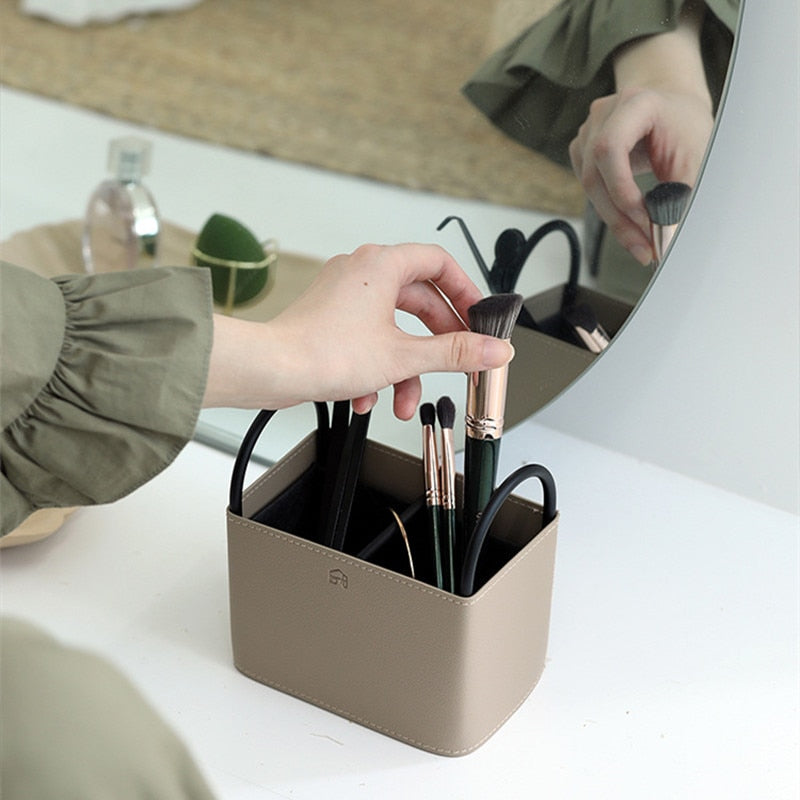 Lisslune | Oslo Leather Storage Basket