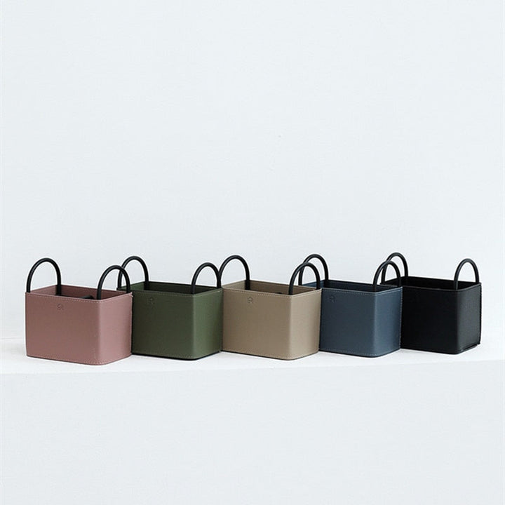 Lisslune | Oslo Leather Storage Basket
