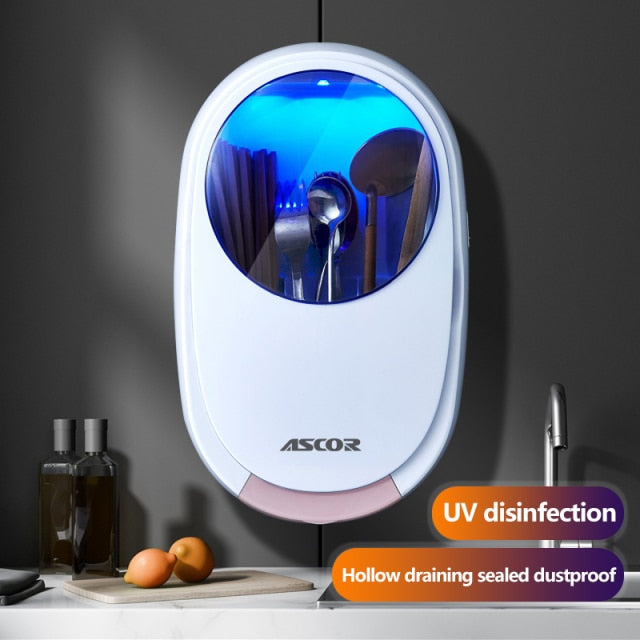 Lisslune | Wall-Mounted UV Disinfection Drainer Box