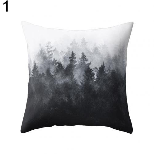 Lisslune | Black and White Design Geometric Home Pillow Cases