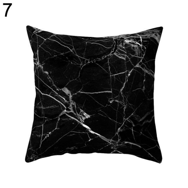Lisslune | Black and White Design Geometric Home Pillow Cases