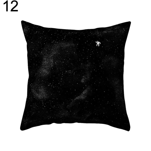 Lisslune | Black and White Design Geometric Home Pillow Cases