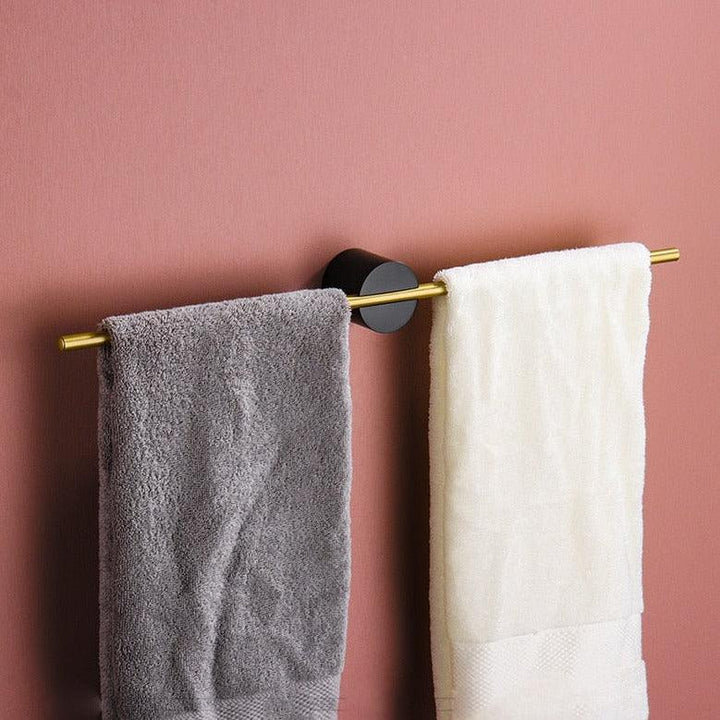 Lisslune | Modern Metal Towel Rack – Wall-Mounted, Rustproof & Space-Saving Bathroom Holder