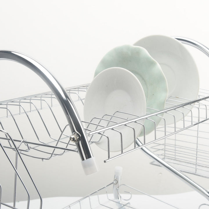 Lisslune | Kitchen Stainless Steel Rack Tableware Organizer