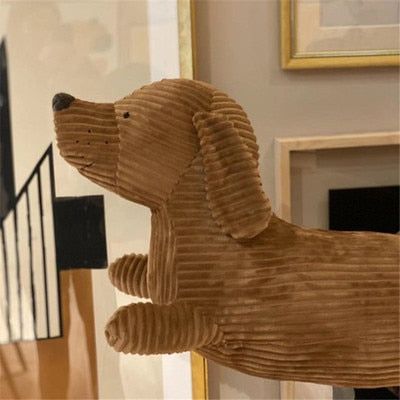 Lisslune | DoxiPlush Dachshund Dog Cushion | Soft Cuddly Pillow | Cute Decorative Pillow for Home