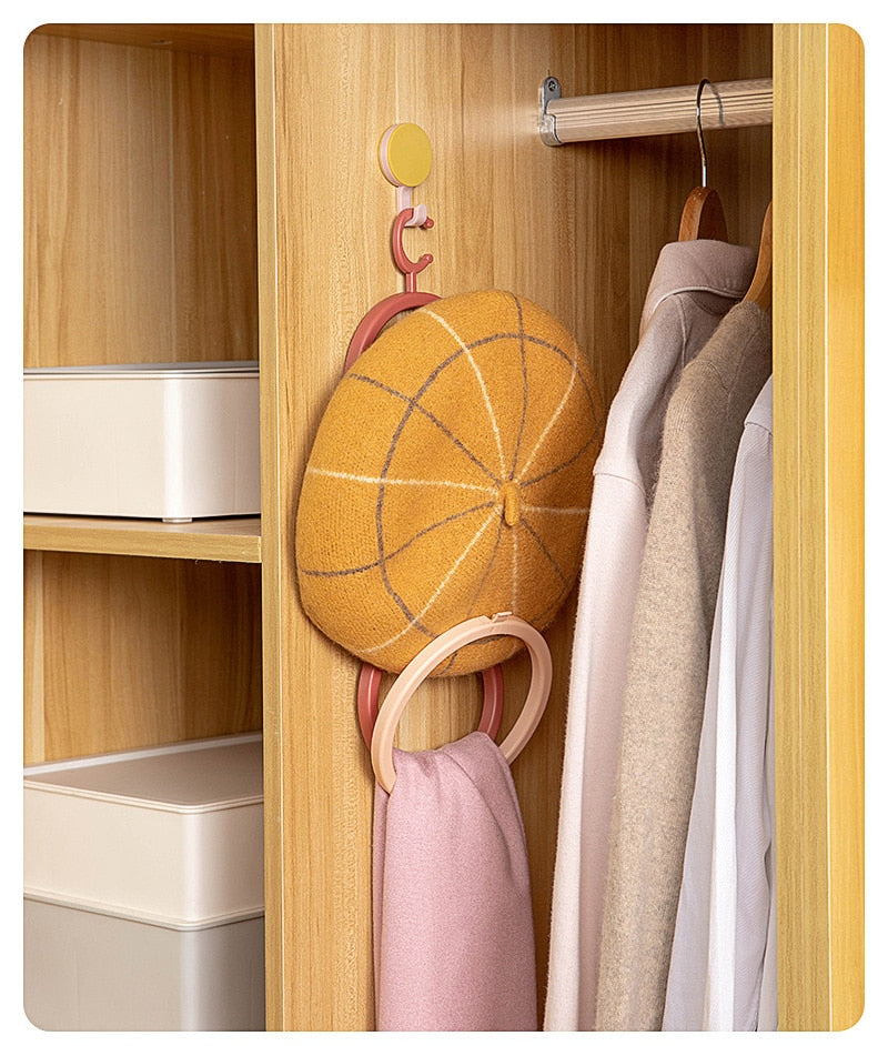 Lisslune | Multi-Purpose Creative  Round Hook Hanger