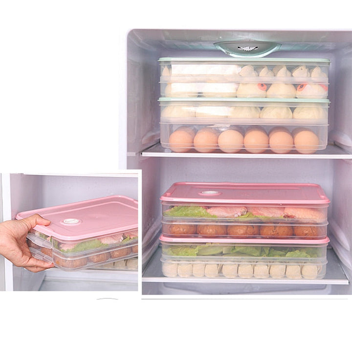 Lisslune | Multi-Layer Food Storage Container