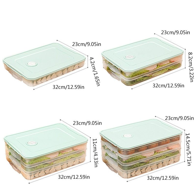 Lisslune | Multi-Layer Food Storage Container