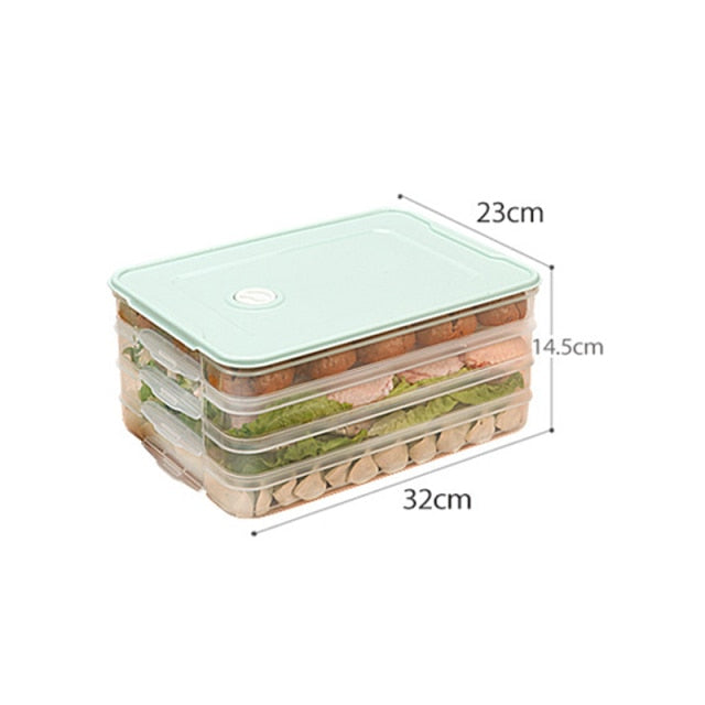 Lisslune | Multi-Layer Food Storage Container
