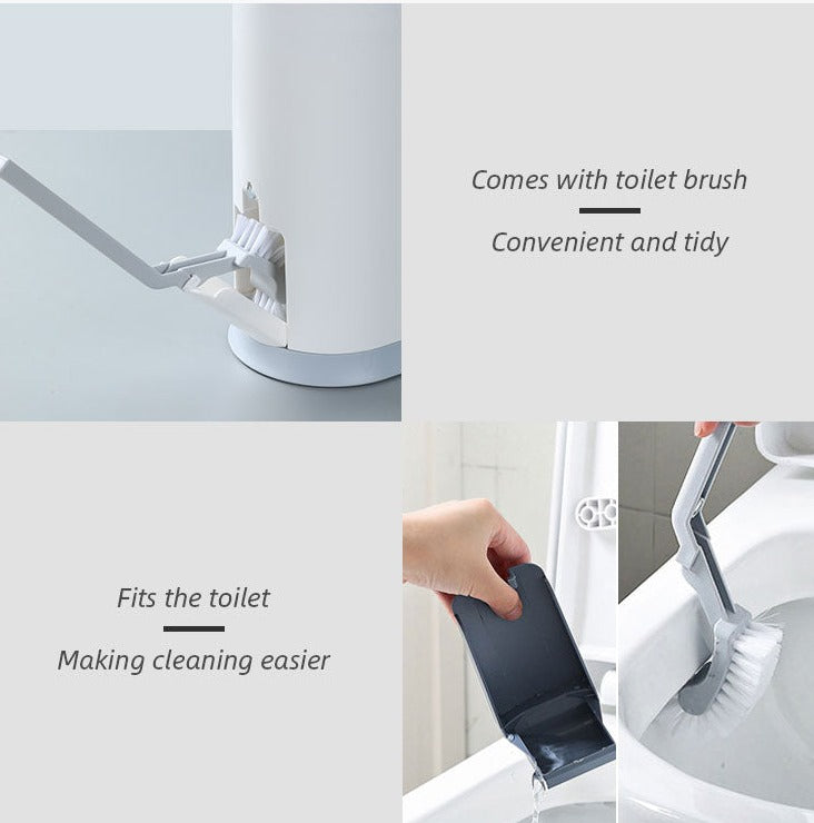 Lisslune | Automatic Smart Sensor Brush Trash Can