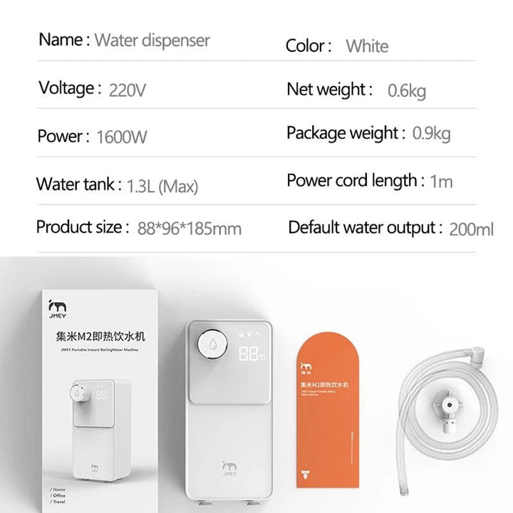 Lisslune | Electric Automatic Portable Instant Water Dispenser