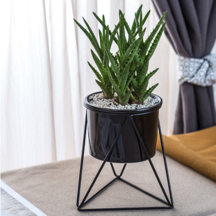 Lisslune | Nordic Style Geometric Iron Rack Flower Pots