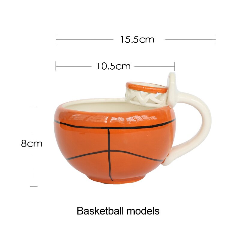 Lisslune | Creative Ceramic Sport Coffee Cups