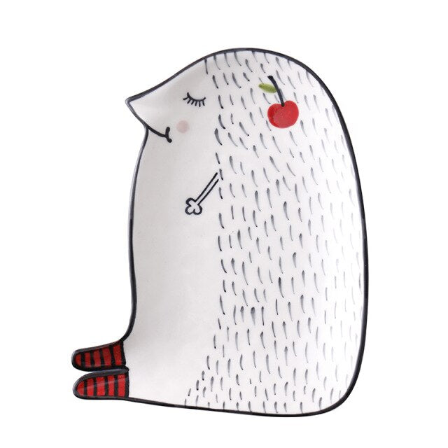 Lisslune | Ceramic Creative Cute Animal Breakfast Plates