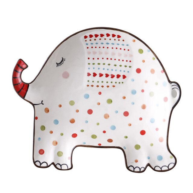 Lisslune | Ceramic Creative Cute Animal Breakfast Plates