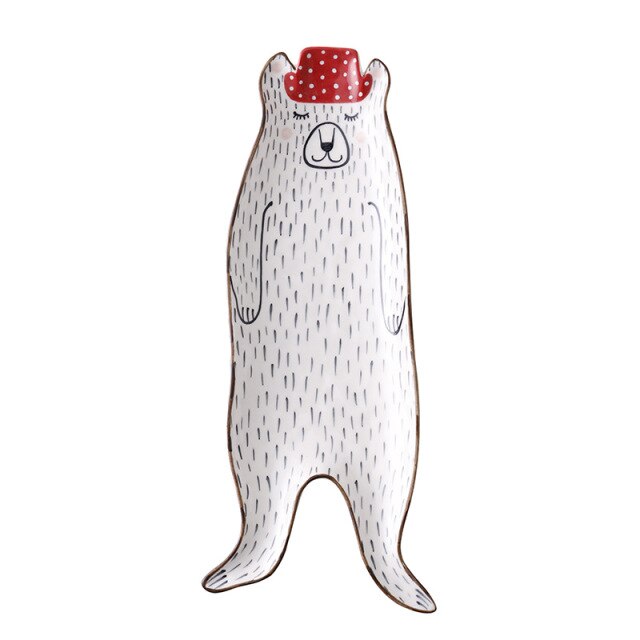 Lisslune | Ceramic Creative Cute Animal Breakfast Plates